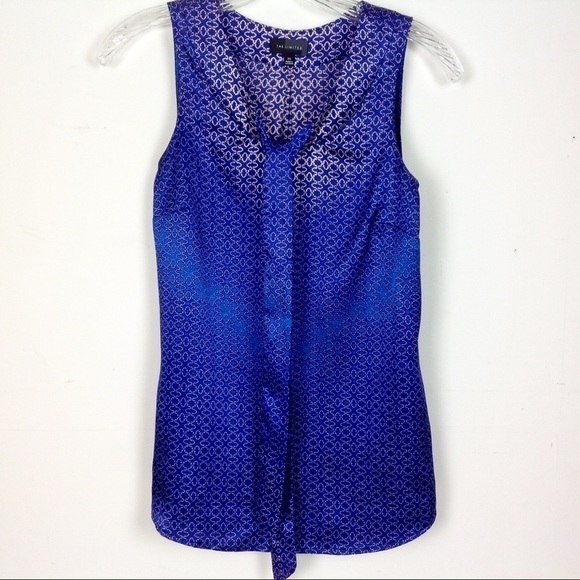 The Limited Tops - THE Limited - Sleeveless Ombre Blue Sleeveless Blouse Size xs‎